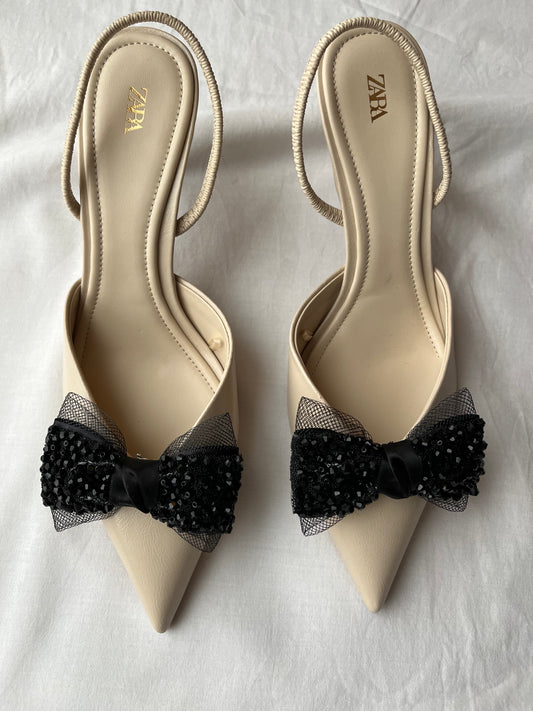 Stella bow Shoe Buckles