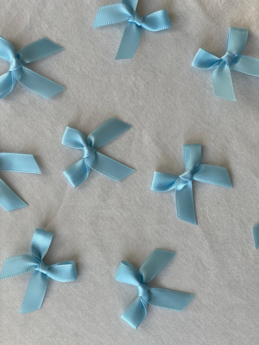 Petite bow babyblue