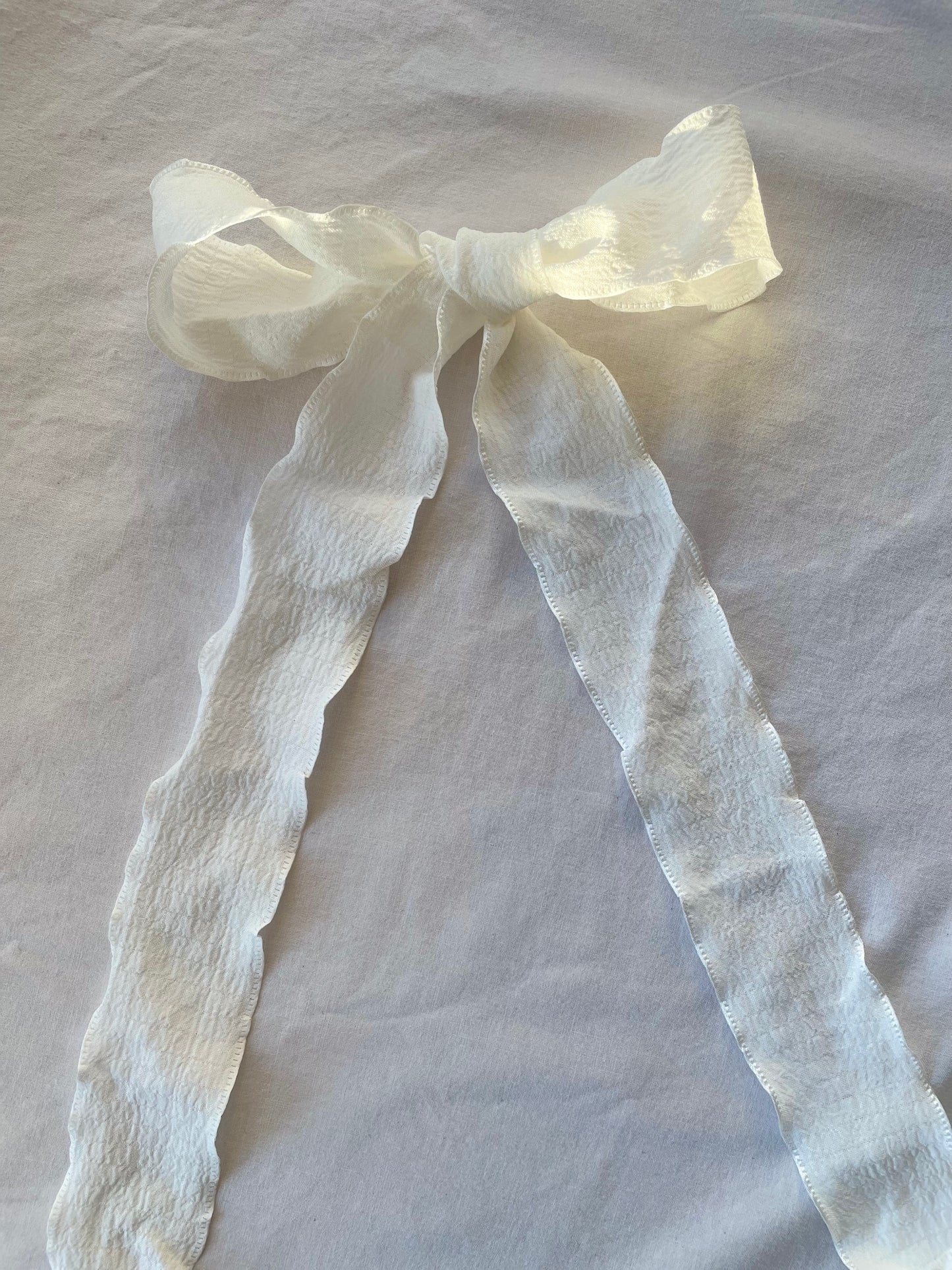 Ella Ribbon White