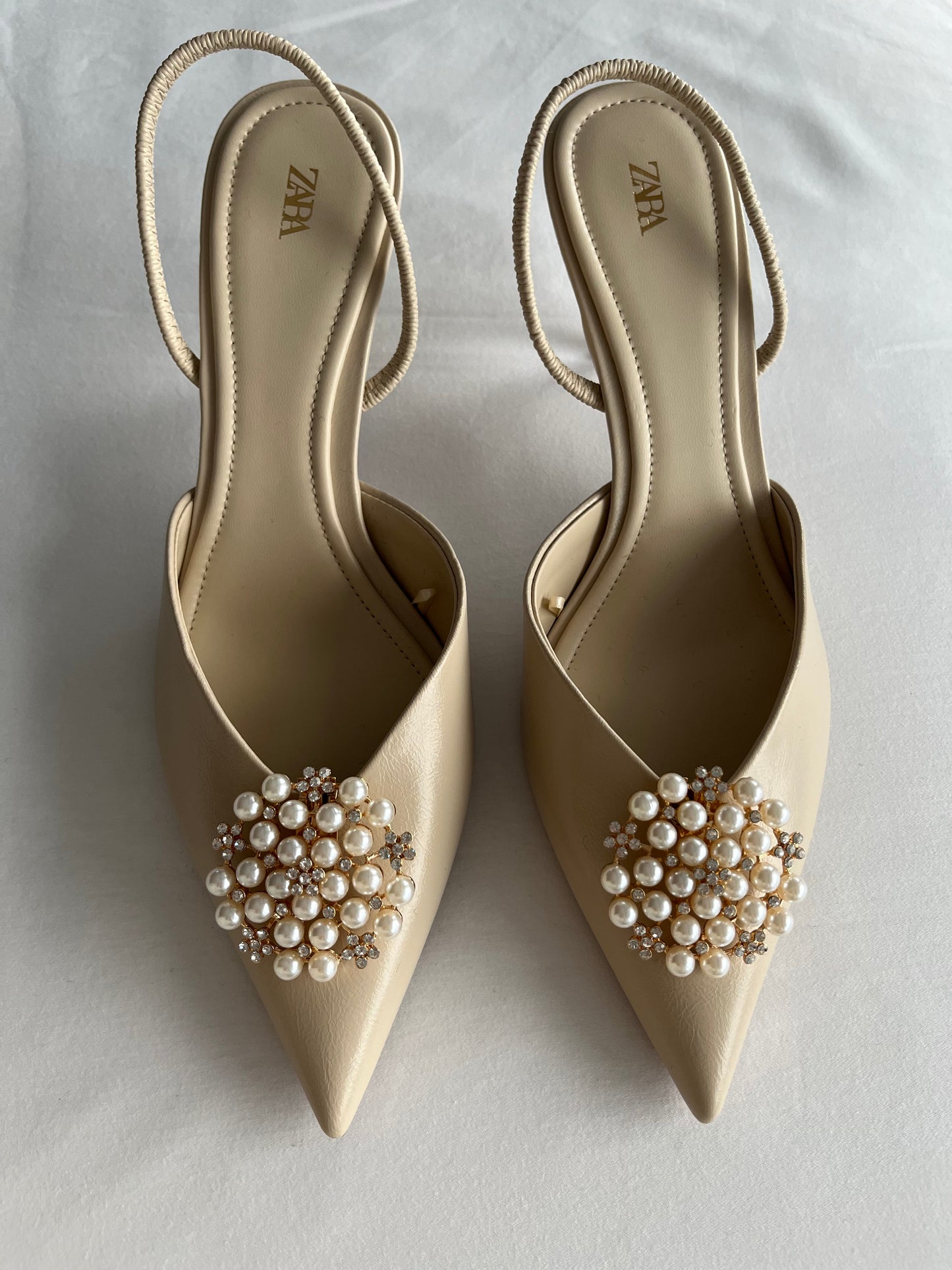 Amalie Pearl Shoe Buckles